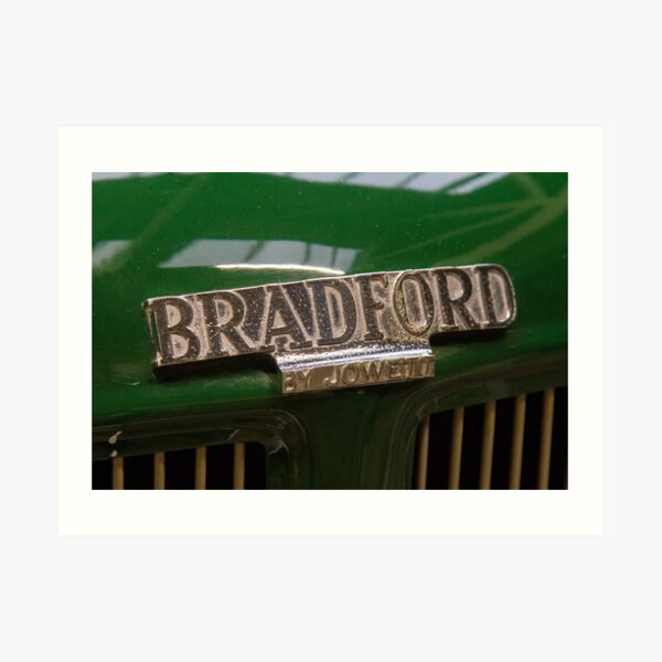 "Bradford, Classic Jowett Car Art Print for Sale by robford