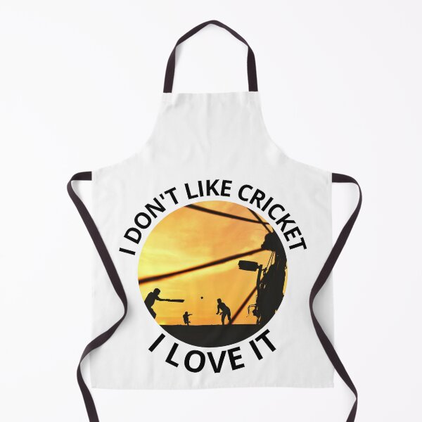 Item preview, I Don't Like Cricket I Love It designed and sold by Merigold.