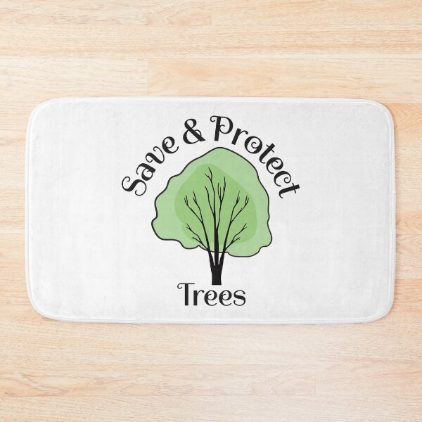 Item preview, Environmentalists slogan Save and Protect trees designed and sold by Innet.