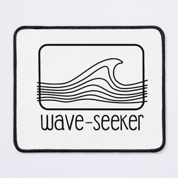 Item preview, Wave-Seeker - Stylish wave label designed and sold by U-WESTDESIGN.