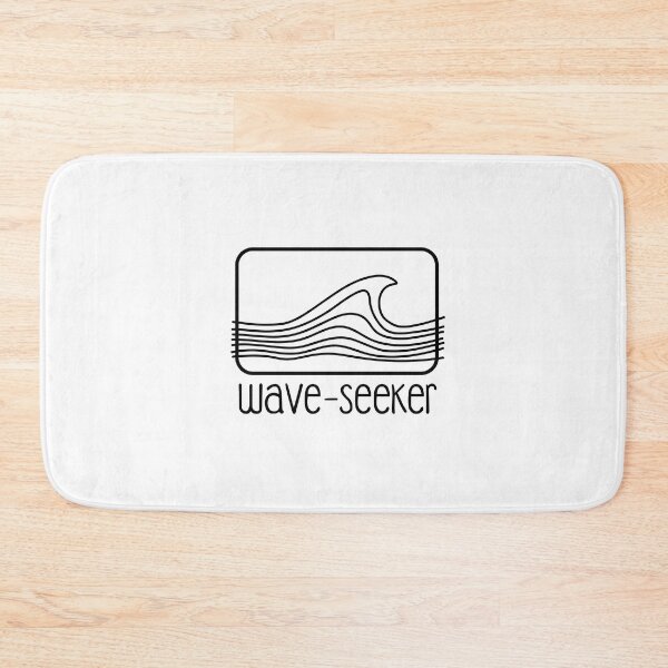 Item preview, Wave-Seeker - Stylish wave label designed and sold by U-WESTDESIGN.