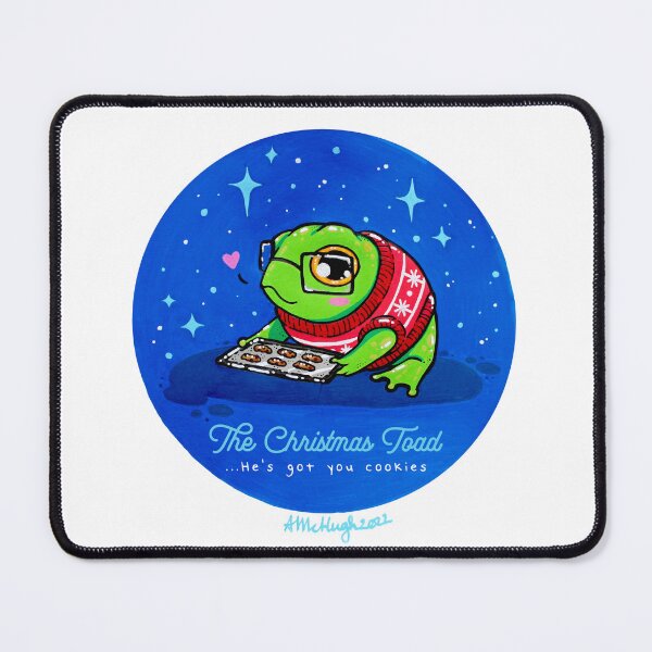 Item preview, The Christmas Toad designed and sold by Miss-A-McQ-Art.