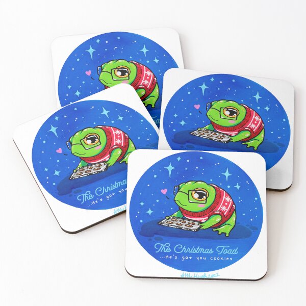 Item preview, The Christmas Toad designed and sold by Miss-A-McQ-Art.