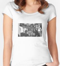 Pokemon Red Gangster Women's Fitted Scoop T-Shirt