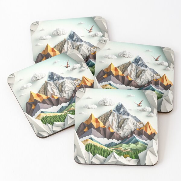 Item preview, Origami mountains designed and sold by Kadhaf.