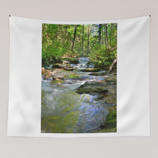 Item preview, Dukes Creek In White County Georgia Vertical designed and sold by LisaWootenPhoto.