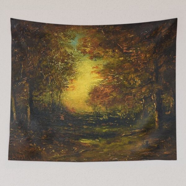 Item preview, October Evening by Ralph Albert Blakelock designed and sold by tomorrowsart.