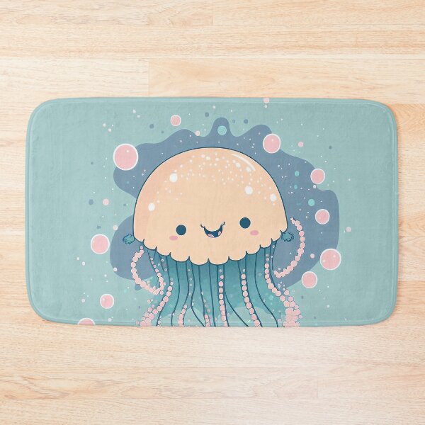 Item preview, Little Happy Jellyfish #7 designed and sold by Stickapom.