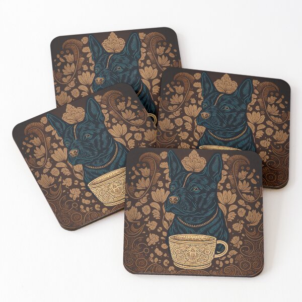 Item preview, Dog and Coffee Design designed and sold by Juliascutecornr.