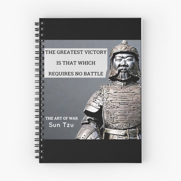 Item preview, THE GREATEST VICTORY IS THAT WHICH REQUIRES NO BATTLE designed and sold by enigma3a.