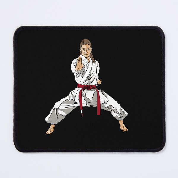 Artikelvorschau, Taekwondo-Mädchen-Sport-Action-Pose entworfen und verkauft von StairheadStore.