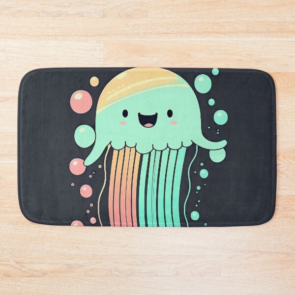 Item preview, Little Happy Jellyfish #9 designed and sold by Stickapom.
