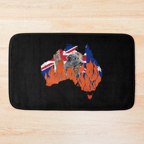 Item preview, Australia Wildfires with Koala's image designed and sold by Manoroma.