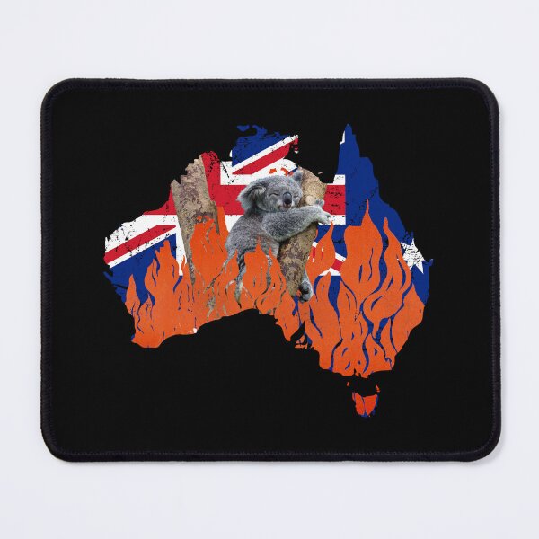 Item preview, Australia Wildfires with Koala's image designed and sold by Manoroma.