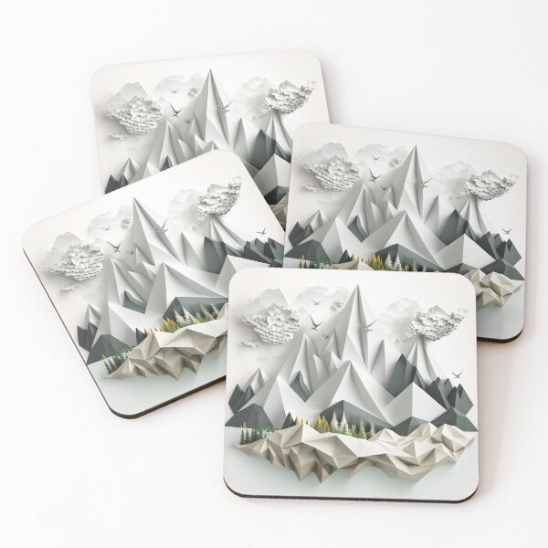 Item preview, Origami mountains designed and sold by Kadhaf.