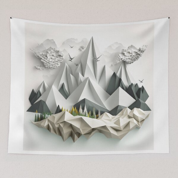 Item preview, Origami mountains designed and sold by Kadhaf.