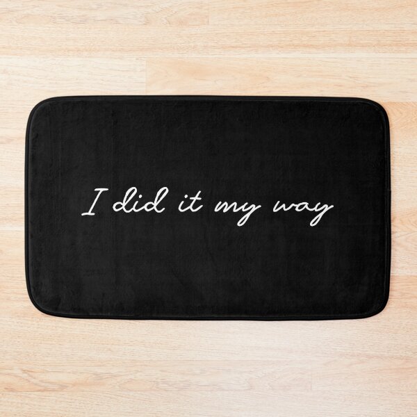 Item preview, My way (white) designed and sold by didijuca.