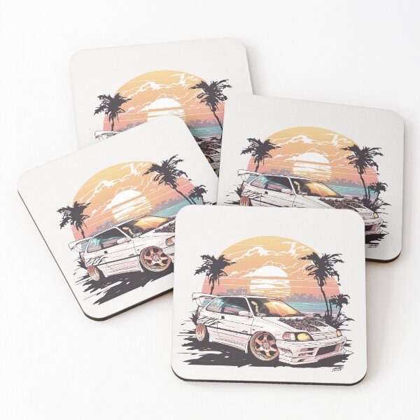 Item preview, Sunset Car beach designed and sold by Makoto-Styl.