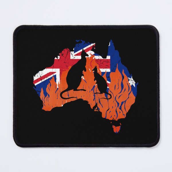 Item preview, Australia Wildfires with Kangaroo designed and sold by Manoroma.