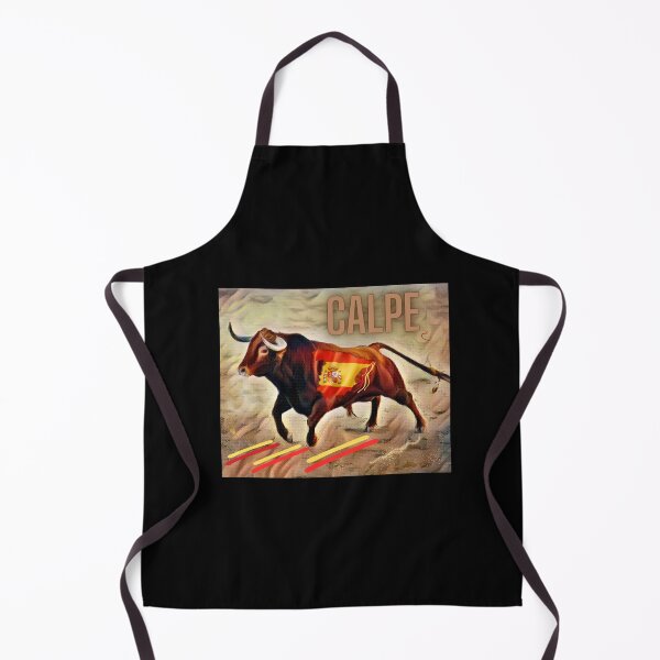 Item preview, Calpe Costa Blanca, Spanish Bull With Spanish Flag designed and sold by MarieSusan.