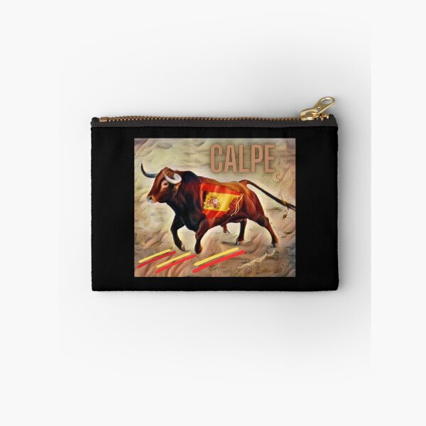 Item preview, Calpe Costa Blanca, Spanish Bull With Spanish Flag designed and sold by MarieSusan.