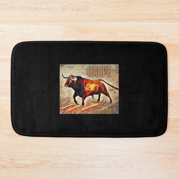 Item preview, Calpe Costa Blanca, Spanish Bull With Spanish Flag designed and sold by MarieSusan.