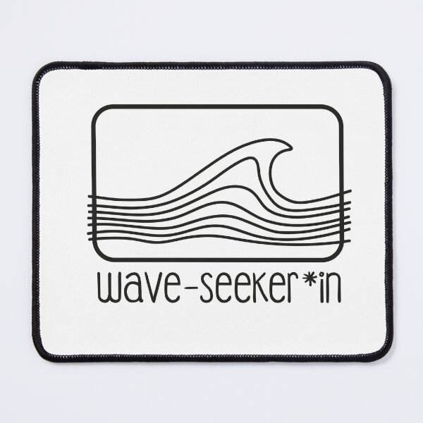 Item preview, Wave-Seeker*in - Stylish wave gender label designed and sold by U-WESTDESIGN.