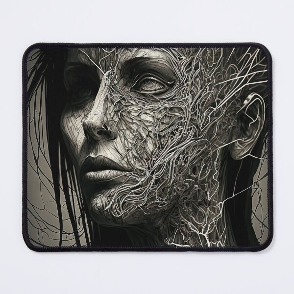 Item preview, Weird beautiful woman with vines designed and sold by mrlongfield.