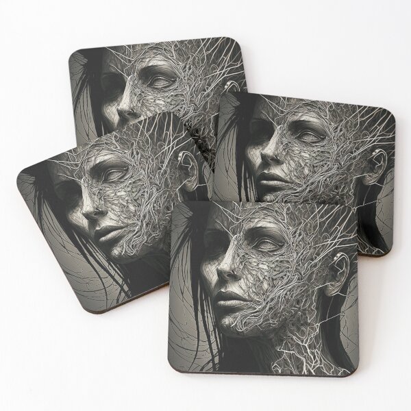 Item preview, Weird beautiful woman with vines designed and sold by mrlongfield.