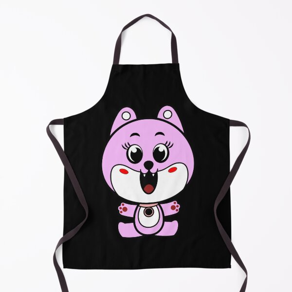 Item preview, Pink Kawaii chibi cute dog sticker and fridge magnet designed and sold by GaryDobson.
