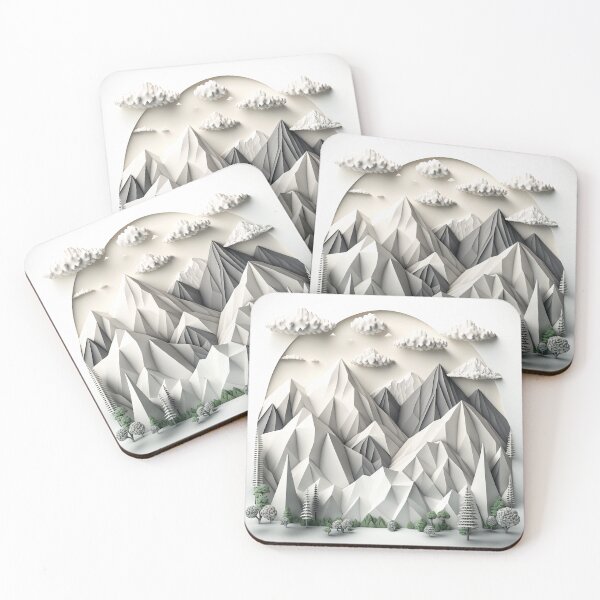 Item preview, Origami mountains designed and sold by Kadhaf.