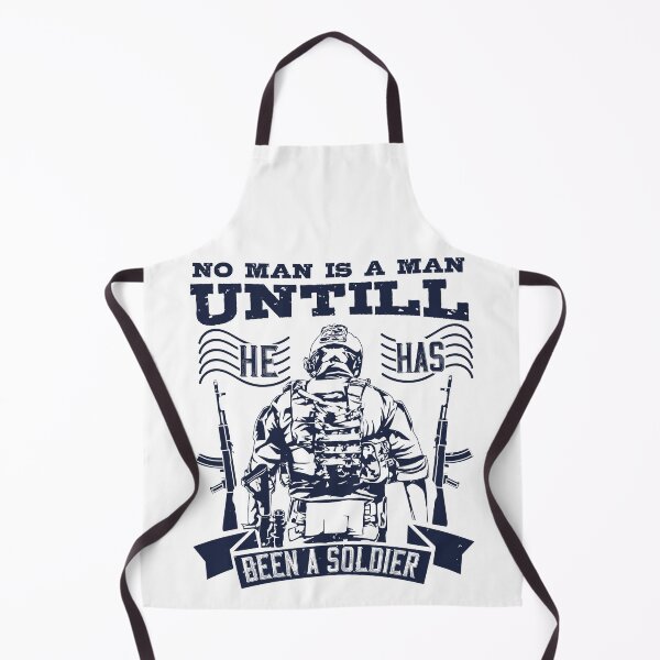 Item preview, No Man is A Man Until He Has Been A Soldier designed and sold by teamph.