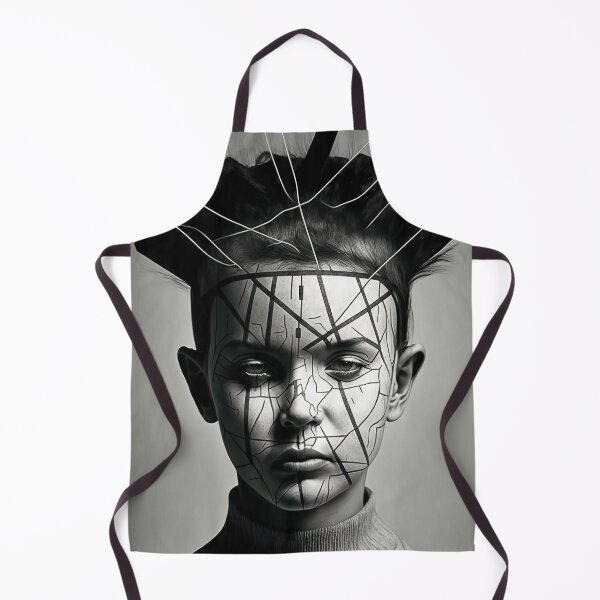 Item preview, Bizarre female portrait designed and sold by mrlongfield.
