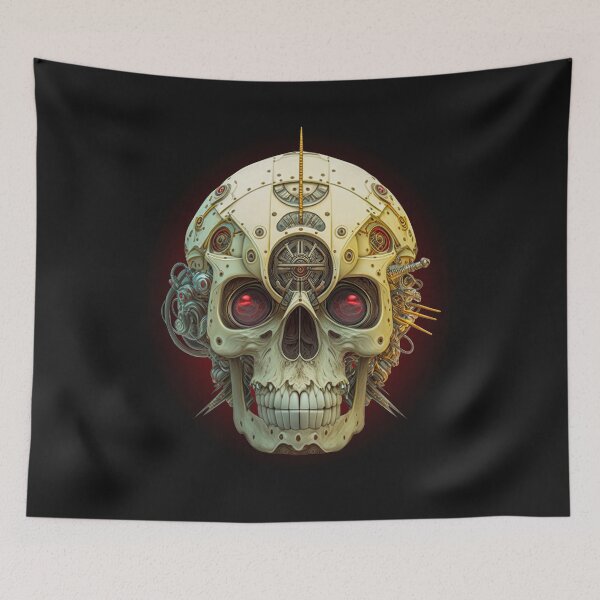 Item preview, Biomechanical skull designed and sold by SerhiiArt.