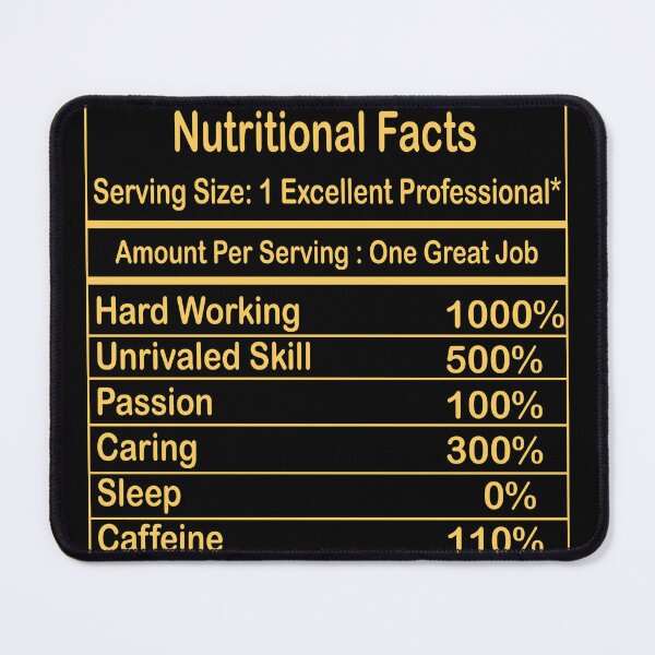 Item preview, Art teacher nutritional facts designed and sold by tejoi.