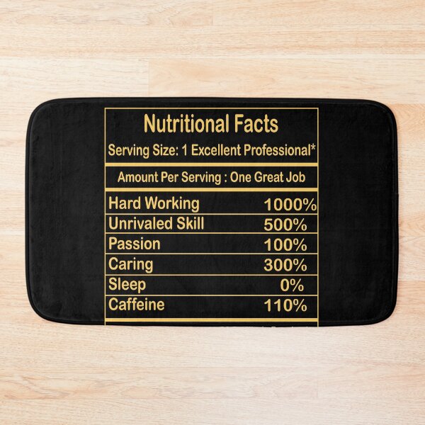 Item preview, Art teacher nutritional facts designed and sold by tejoi.