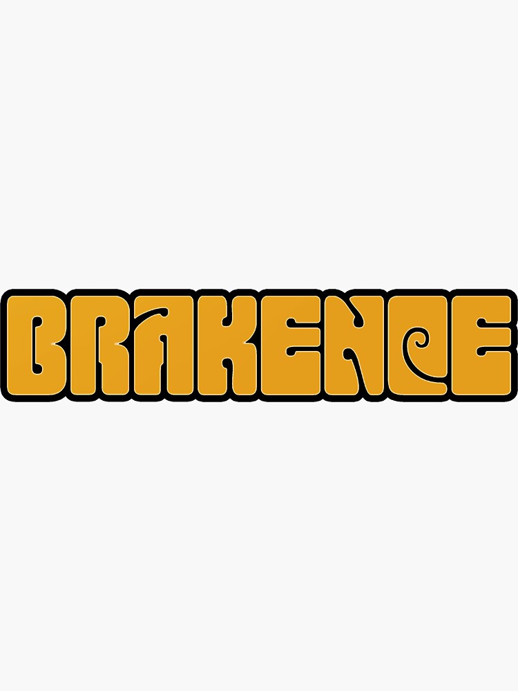 "brakence" Sticker for Sale by Redbubble