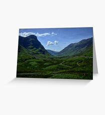 Glencoe, Scotland Greeting Card