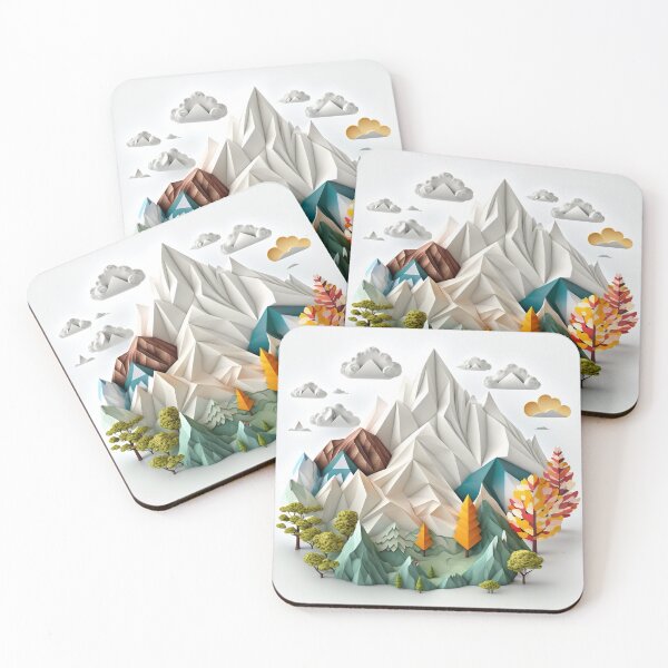 Item preview, Origami mountains designed and sold by Kadhaf.
