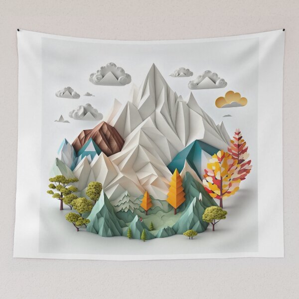 Item preview, Origami mountains designed and sold by Kadhaf.