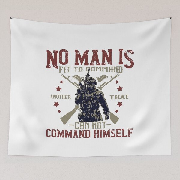 Item preview, No man is fit to command another that cannot command himself designed and sold by teamph.