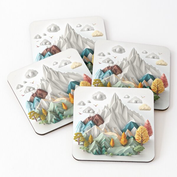 Item preview, Origami mountains designed and sold by Kadhaf.