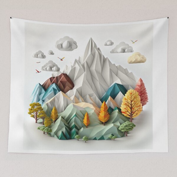 Item preview, Origami mountains designed and sold by Kadhaf.
