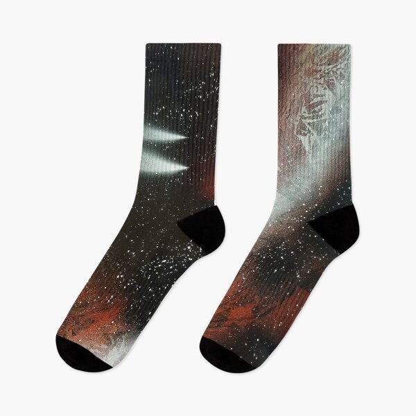 Item preview, Spray paint art red nebula designed and sold by WoodRocksArt.