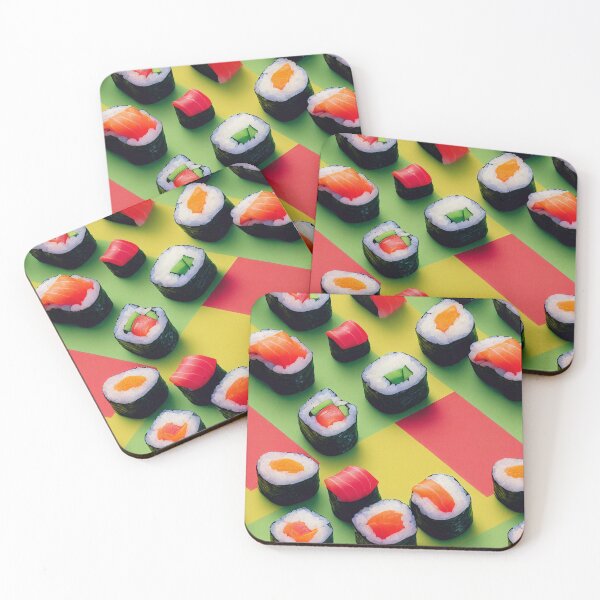 Item preview, Sushi Wallpaper designed and sold by Fragpop.