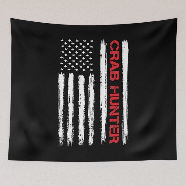 Item preview, Crab Hunter American Flag Maryland Crabs Lobster Lover Gift designed and sold by ARTZ84.