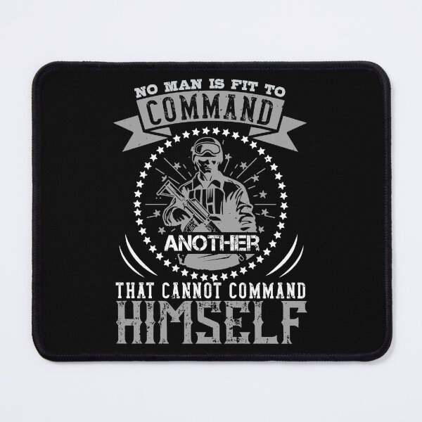 Item preview, No man is fit to command another that cannot command himself designed and sold by teamph.