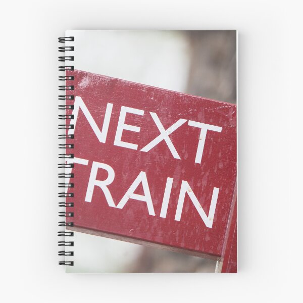 Item preview, Next Train, wooden sign at Keighley Worth Valley Railway designed and sold by Rob  Ford.