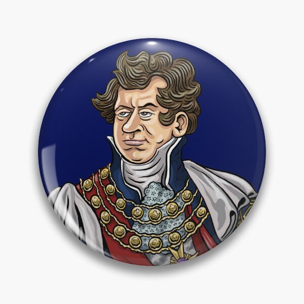Item preview, King George IV (Design 2) designed and sold by MacKaycartoons.