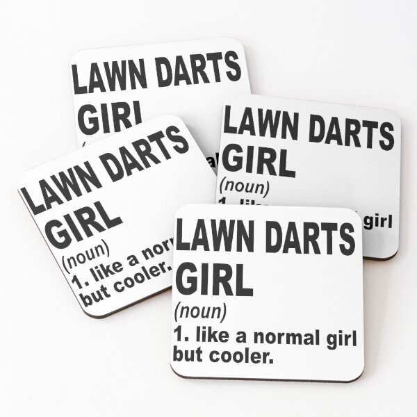 Item preview, Lawn Darts girl like a normal girl but cooler, Lawn Darts Girl, Lawn Darts Mom designed and sold by Dogs Geeky⭐⭐⭐⭐⭐.